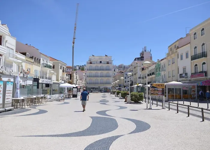 아파트 Atlantic Dream View - For 4 With Amazing Sea Views In Great Location 나자레