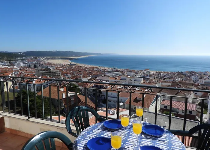 Atlantic Dream View - For 4 With Amazing Sea Views In Great Location 나자레